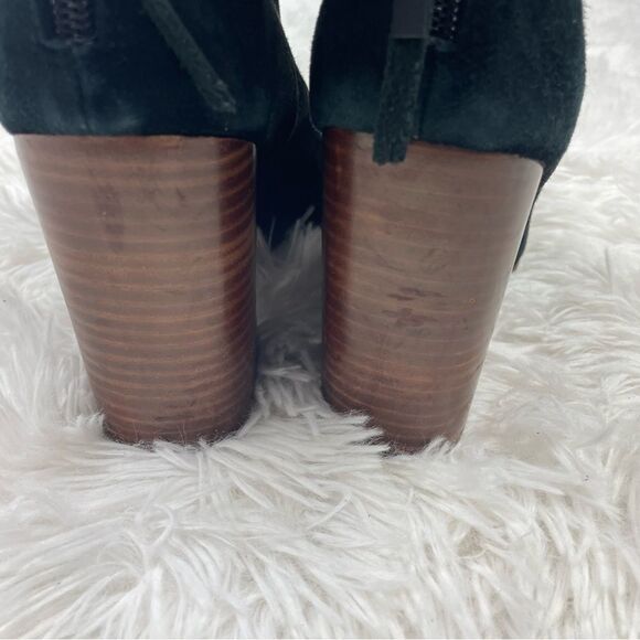 Jeffrey Campbell Rumble Homemade Havana Last Suede High Heel Booties - Picture 5 of 15